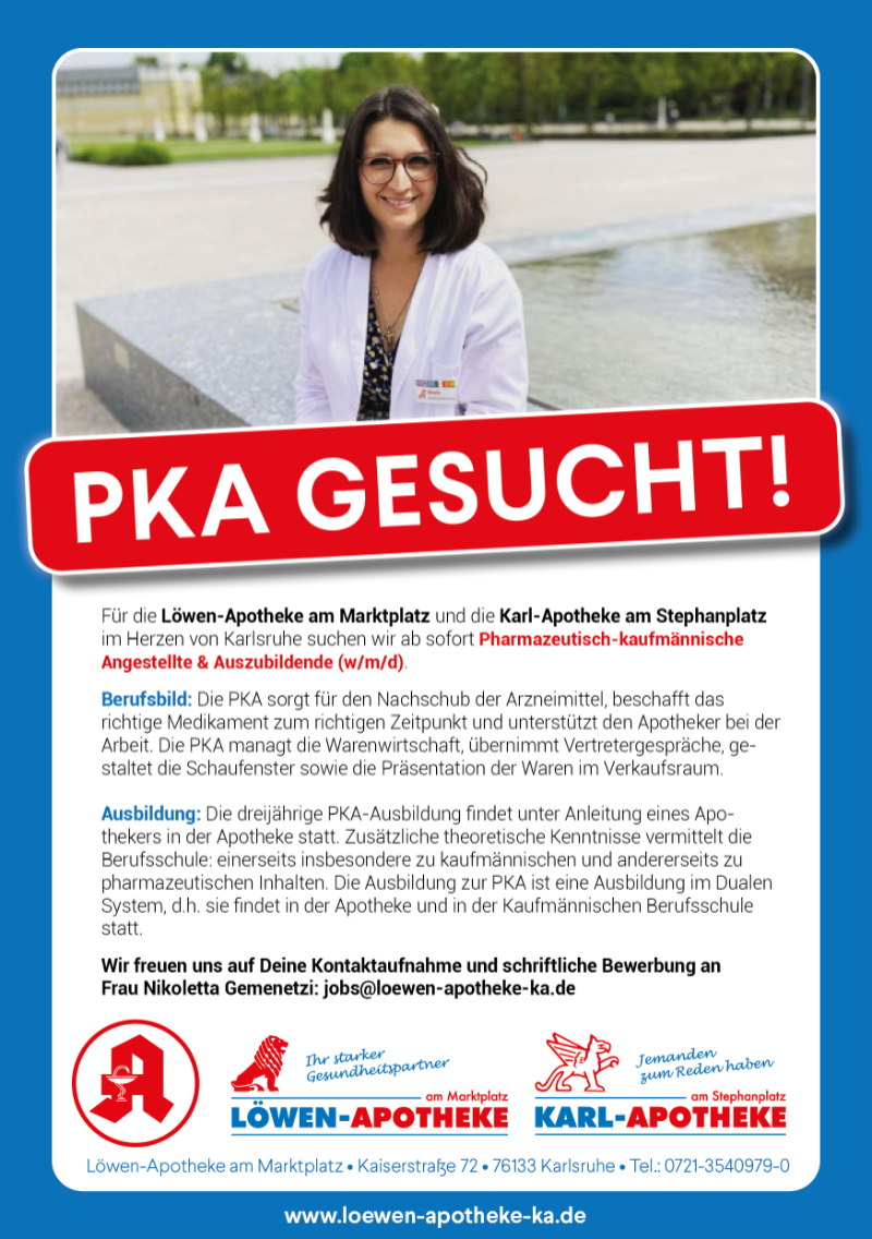 PTA gesucht.